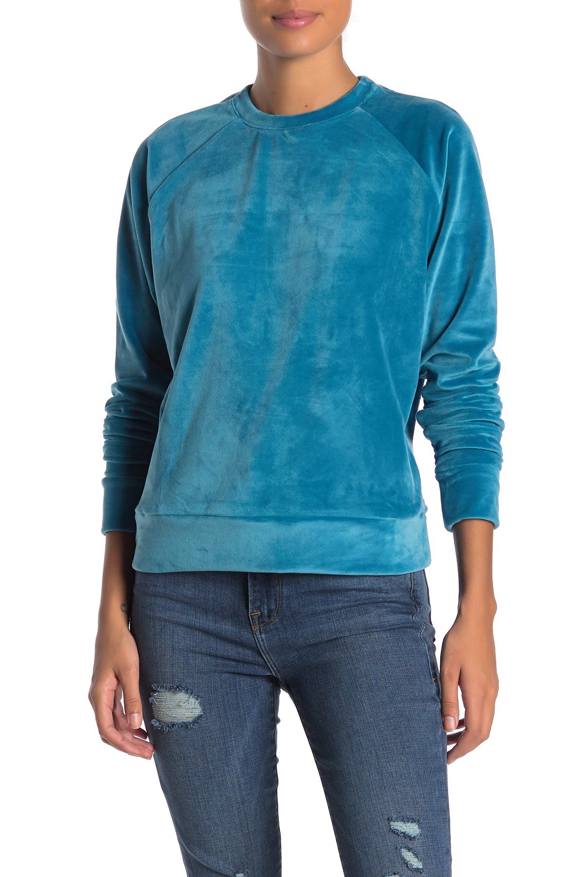 velour sweater