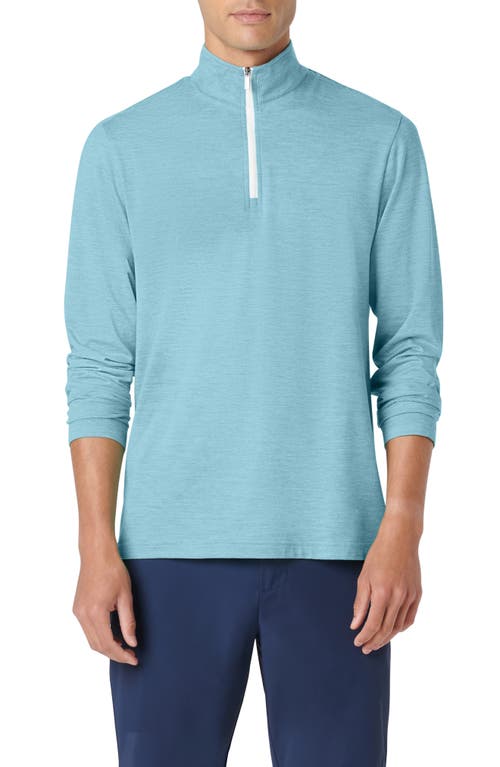 Bugatchi Quarter Zip Performance Pullover at Nordstrom,