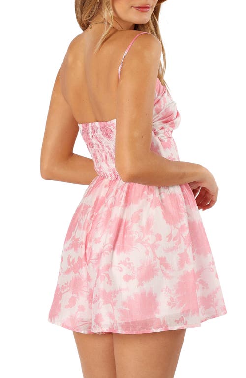 Petal And Pup Petal & Pup Molly Mae Floral Cutout Romper In Pink