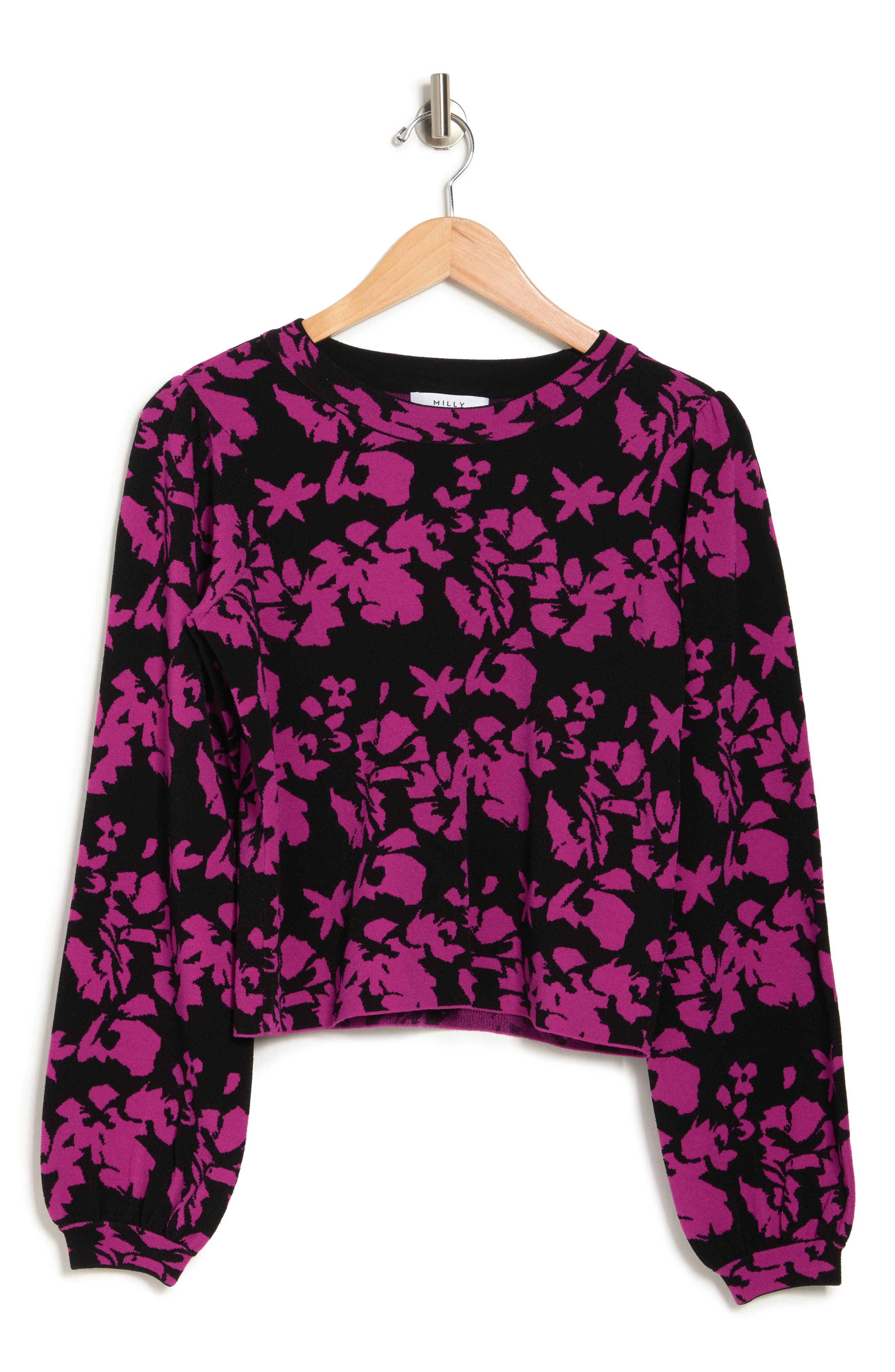 milly floral sweatshirt
