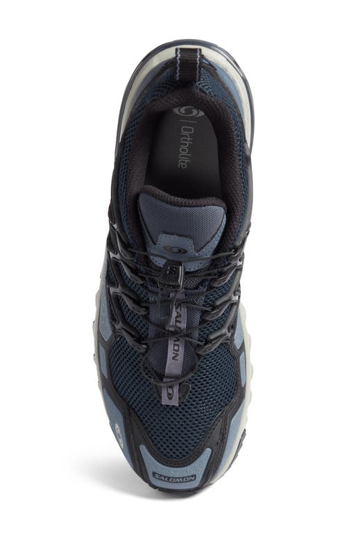 Shop Salomon Acs Og Trail Running Shoe In India Ink/black/ghost Gray