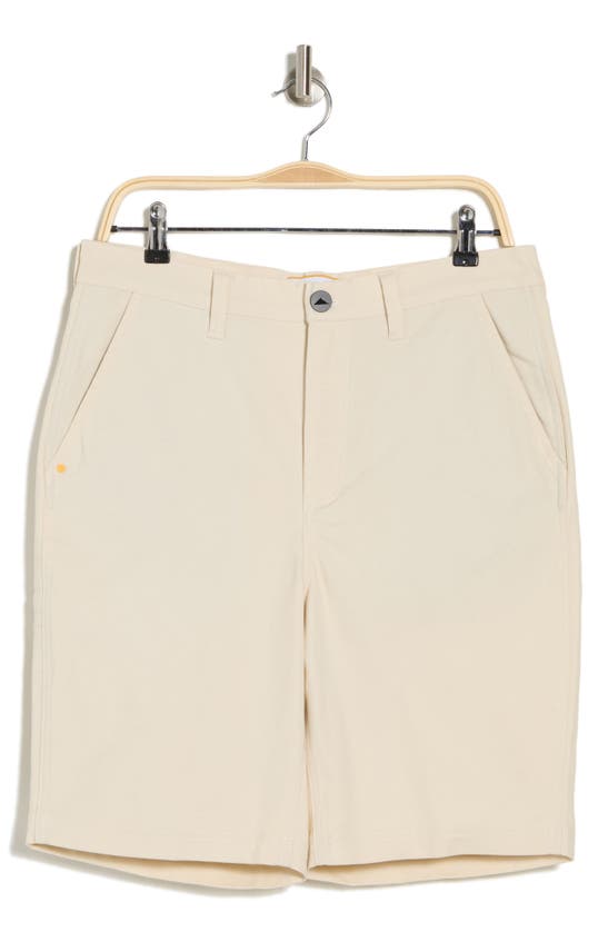 Shop Cat Wwr Stretch Canvas Utility Shorts In Sand Shell