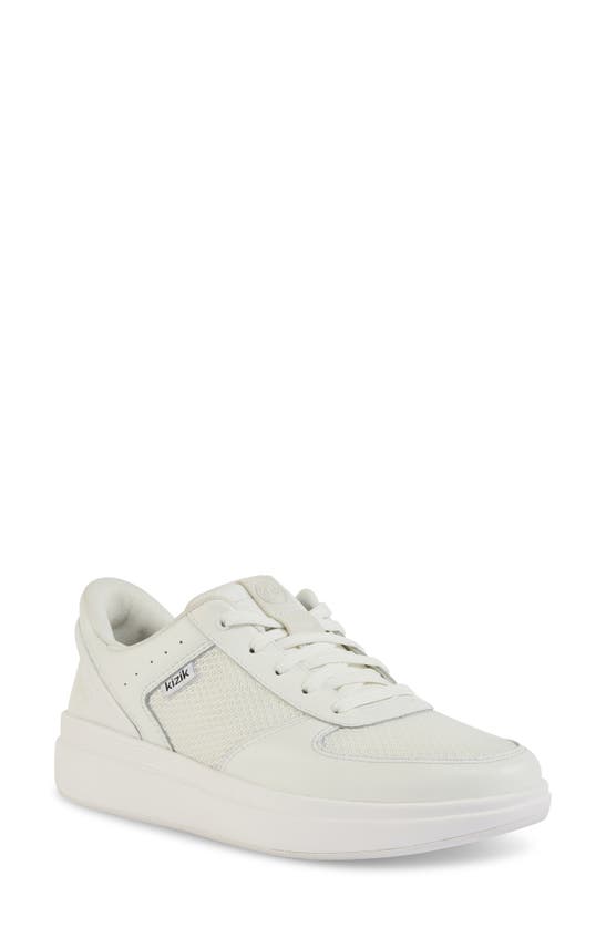 Shop Kizik Brisbane Hands-free Sneaker In White