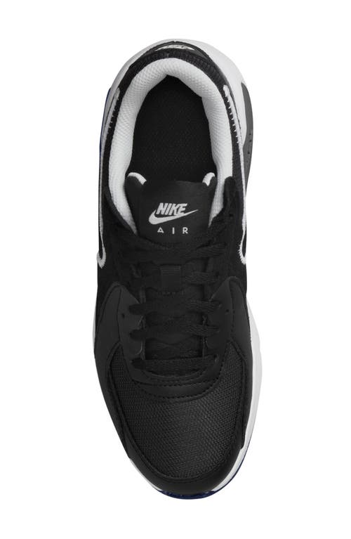 Shop Nike Kids' Air Max Excee Sneaker In Black/white/dark Grey