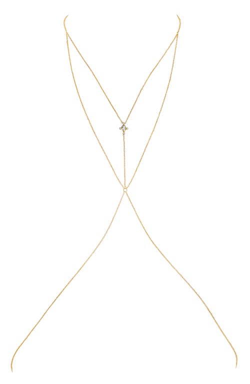 LILI CLASPE Flora Body Chain in Gold at Nordstrom, Size 30