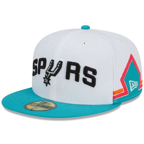 San Antonio Spurs Men's New Era 59FIFTY SATX Fitted Hat - Black