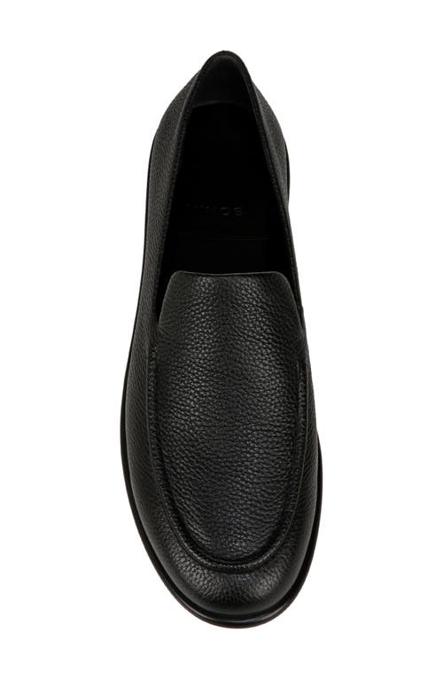 Vince Hann Leather Loafer In Black
