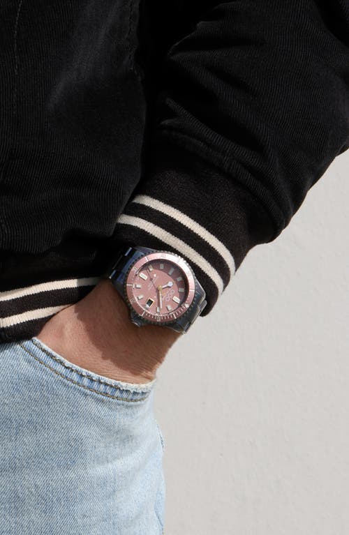 Out Of Order Casanova Bracelet Watch In Pink