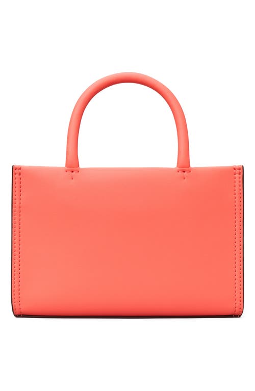 Shop Tory Burch Mini Ella Bio Tote In Coral Crush