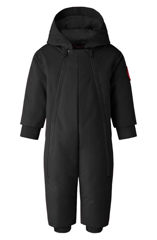 Canada Goose Baby Lamb 625 Fill Power Down Snowsuit In Black - Noir