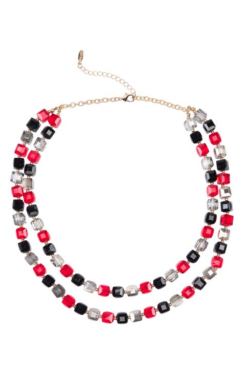 Two-Row Beaded Necklace