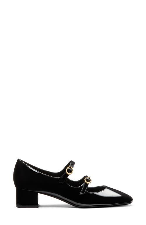 Shop Stuart Weitzman Benni Mj 35 Pump In Black