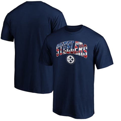 Men's Fanatics Branded Navy Dallas Cowboys Big & Tall 4th of July Banner  Wave T-Shirt