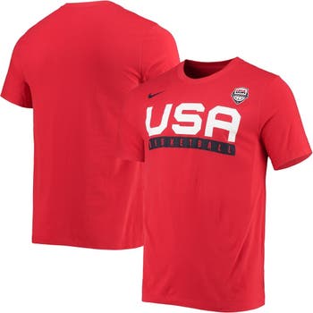 Nike Men's Nike Red USA Basketball Performance T-Shirt | Nordstrom