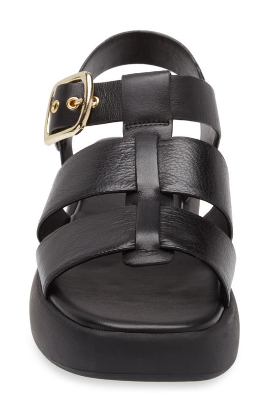 Shop Nordstrom Avea Platform Fisherman Sandal In Black