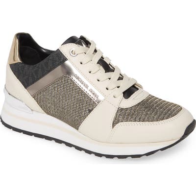 Michael Michael Kors Billie Perforated Sneaker, White