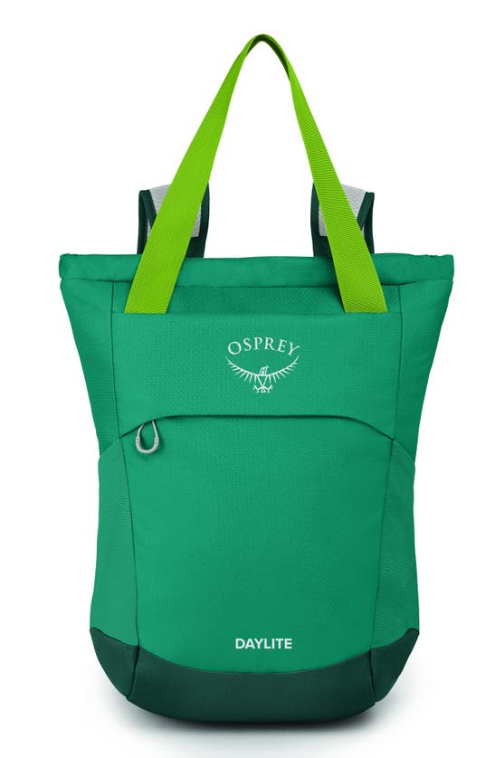 Osprey Daylite Tote Pack In Escapade Green/ Baikal Green