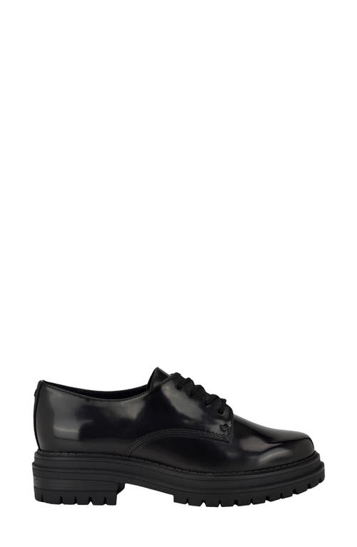 Shop Calvin Klein Graysil Platform Derby In Black