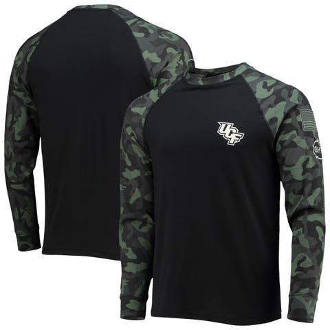 Men's FOCO Black New England Patriots Camo Long Sleeve T-Shirt