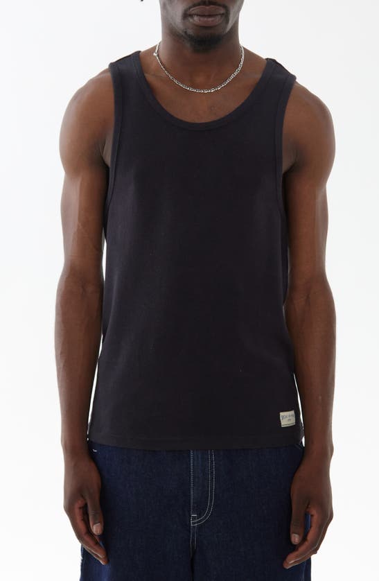 Bdg Urban Outfitters Badge Cotton Tank In Black