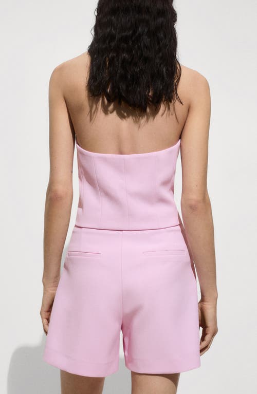 Shop Mango Halter Vest In Pink