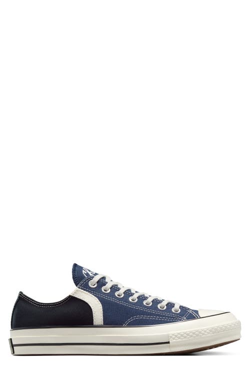 Chuck Taylor All Star 70 Low Top Sneaker in Navy/Black/Vintage White