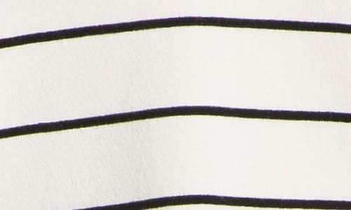 Max Studio Collared Linen-blend Top In Off White/black