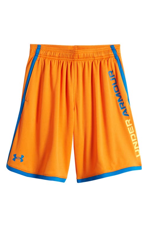 Under Armour Kids' UA Stunt 3.0 Performance Athletic Shorts in Atomic at Nordstrom, Size Xl