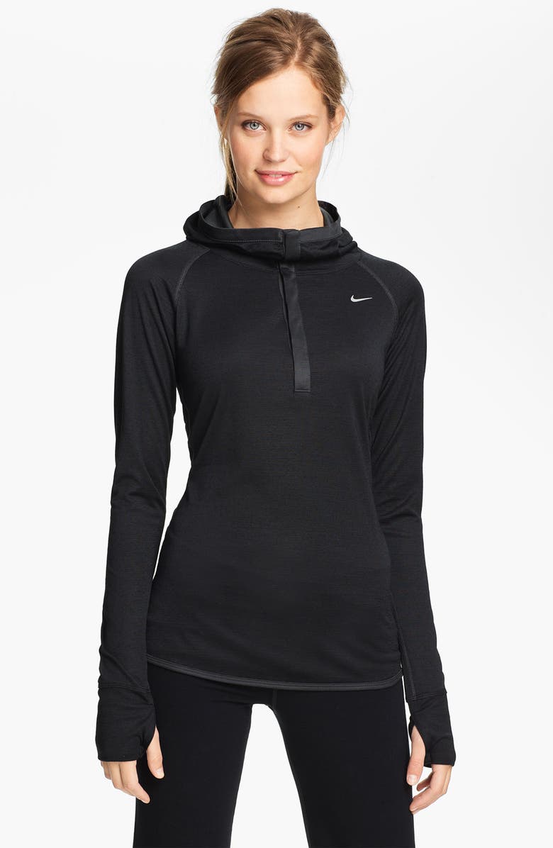Nike Wool Blend Dri-FIT Running Hoodie | Nordstrom