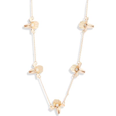 Lele Sadoughi Trillium Station Necklace