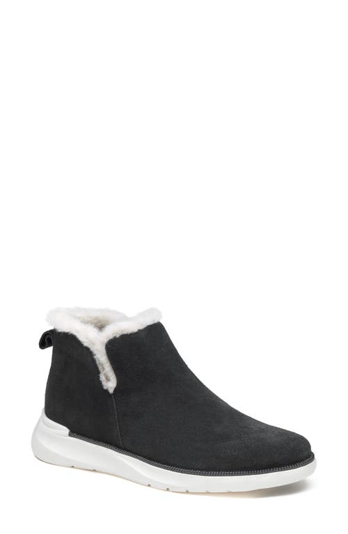 JOHNSTON & MURPHY JOHNSTON & MURPHY EMERY WATERPROOF FAUX SHEARLING BOOTIE 