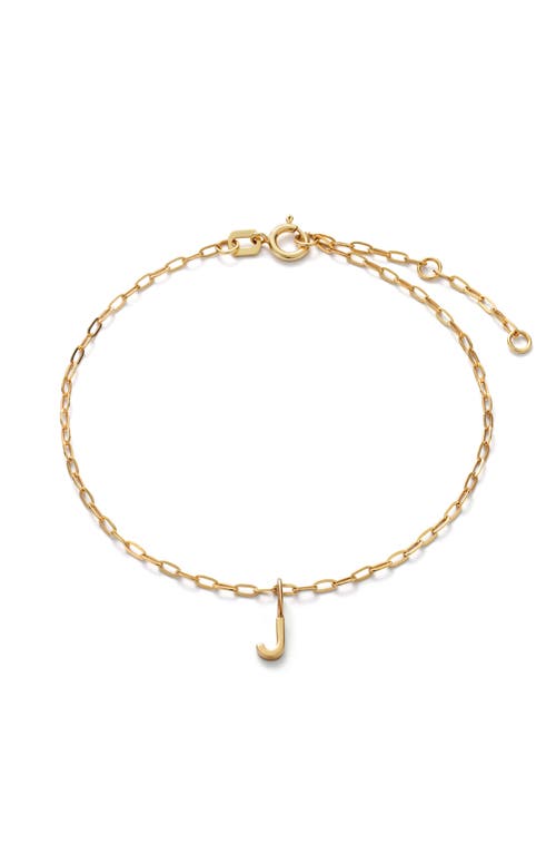 ANA LUISA ANA LUISA GOLD CHARM LETTER BRACELET