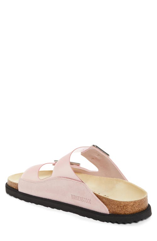 Shop 1774 Birkenstock Arizona Buckle Slide Sandal In Chintz Rose