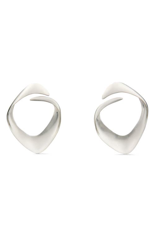 Cult Gaia Lola Drop Earrings in Antique Silver at Nordstrom