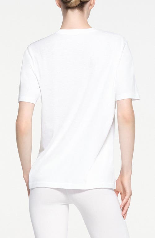 Skims Oversize T-shirt In Snow