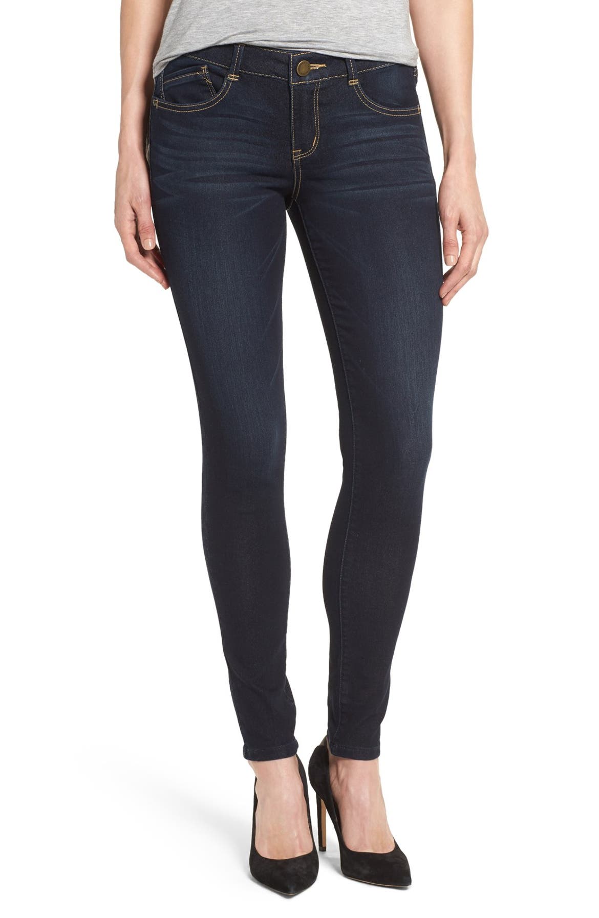 Wit & Wisdom Stretch Skinny Jeans (Regular & Petite) (Nordstrom ...