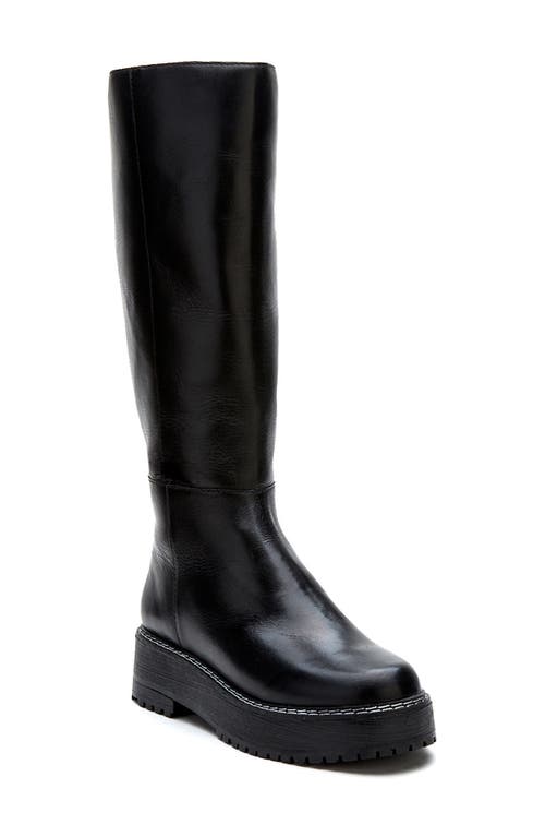 Matisse Adele Knee High Platform Boot in Black