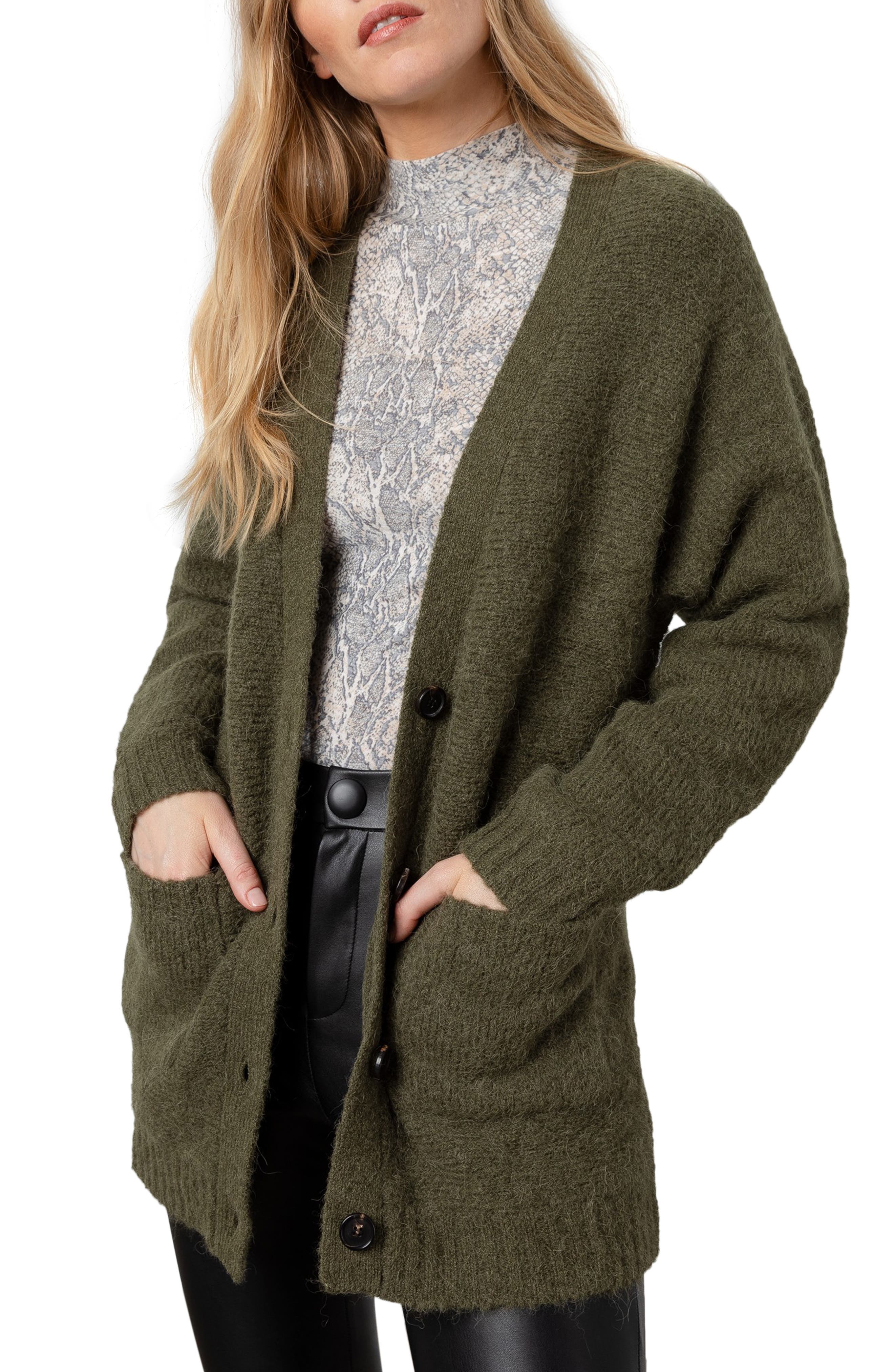 womens merino cardigan