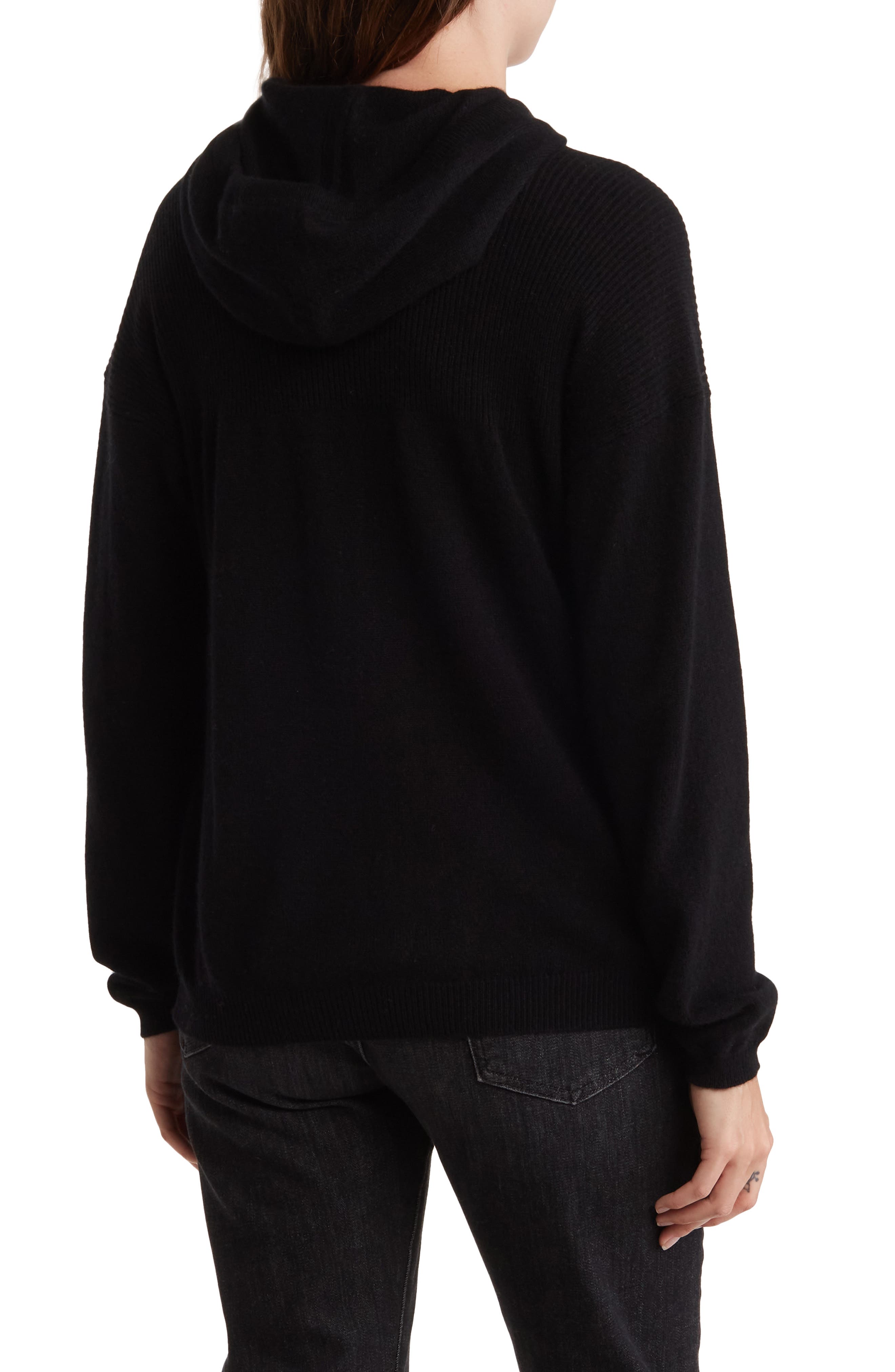Amicale Cashmere Pullover Hoodie 