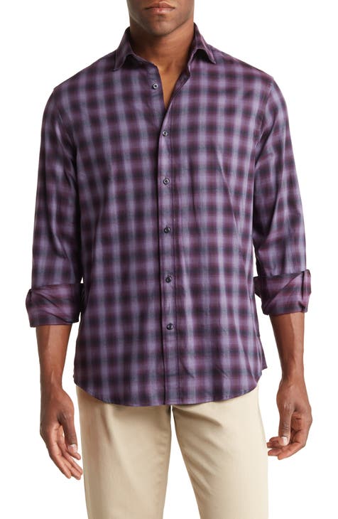 Men's Purple Long Sleeve Button Down Shirts | Nordstrom