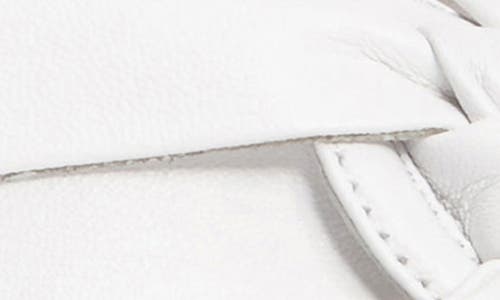 David Tate Verona Sandal In White Leather