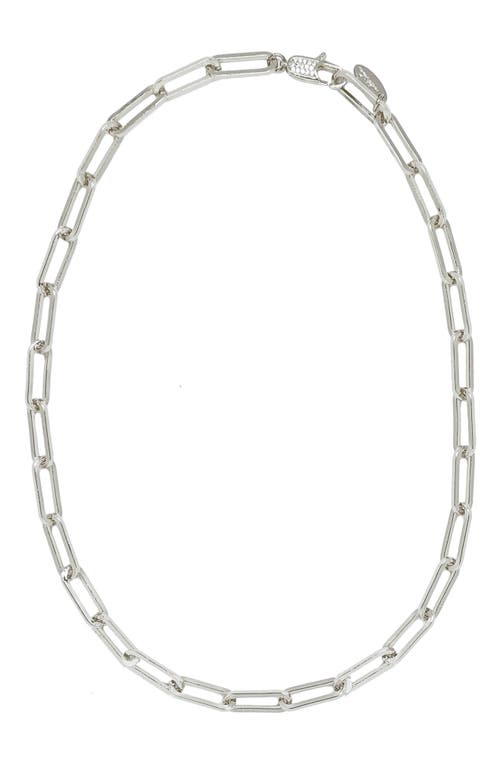 Ettika Simple Chain Necklace in Silver at Nordstrom