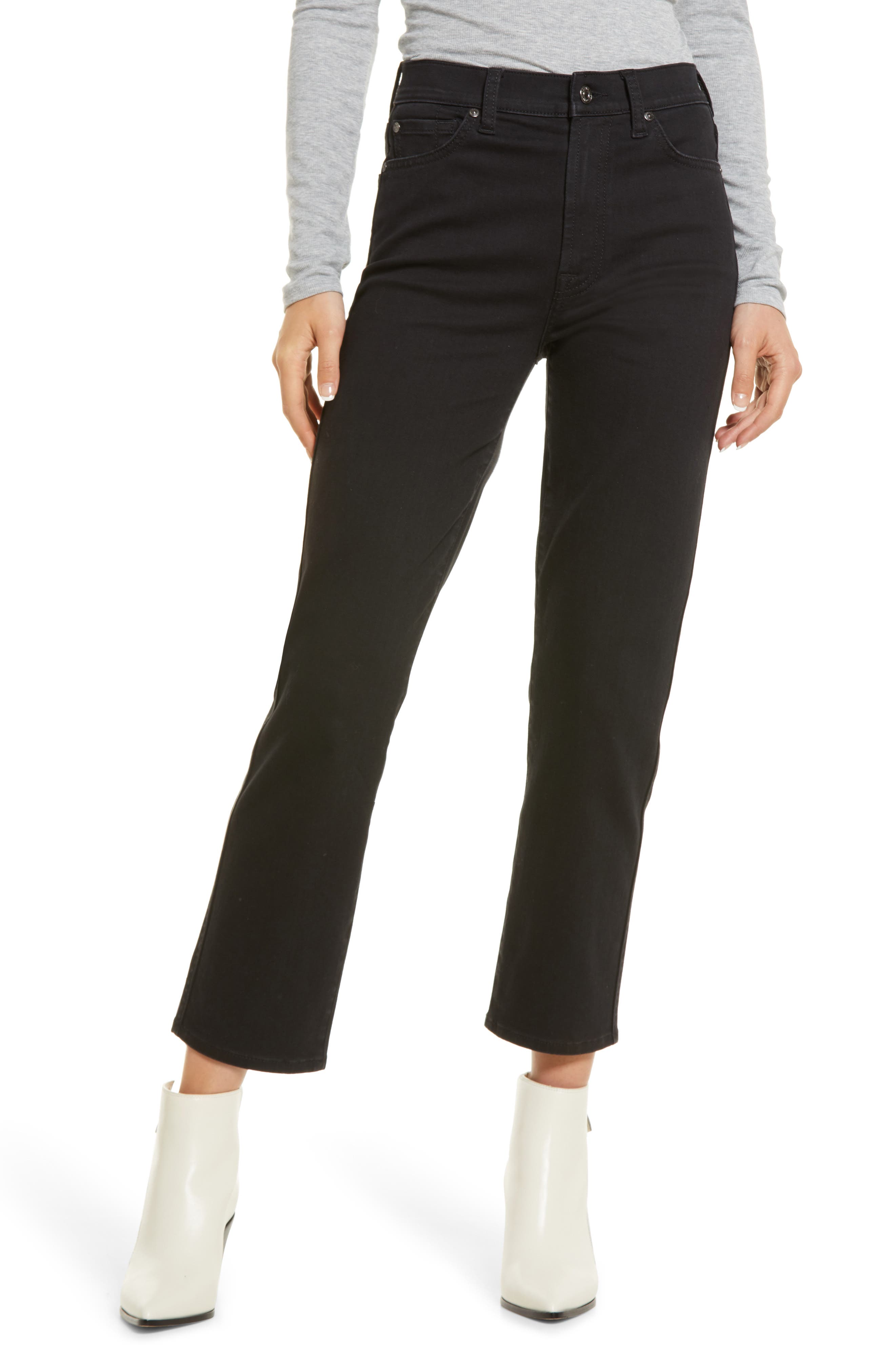Wedgie High Waist Straight Jeans 