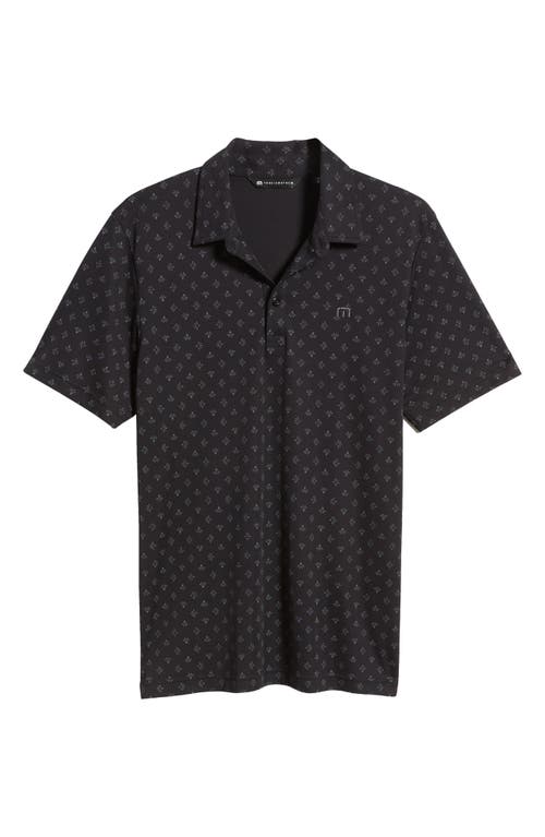 Shop Travismathew Final Answer Polo In Black