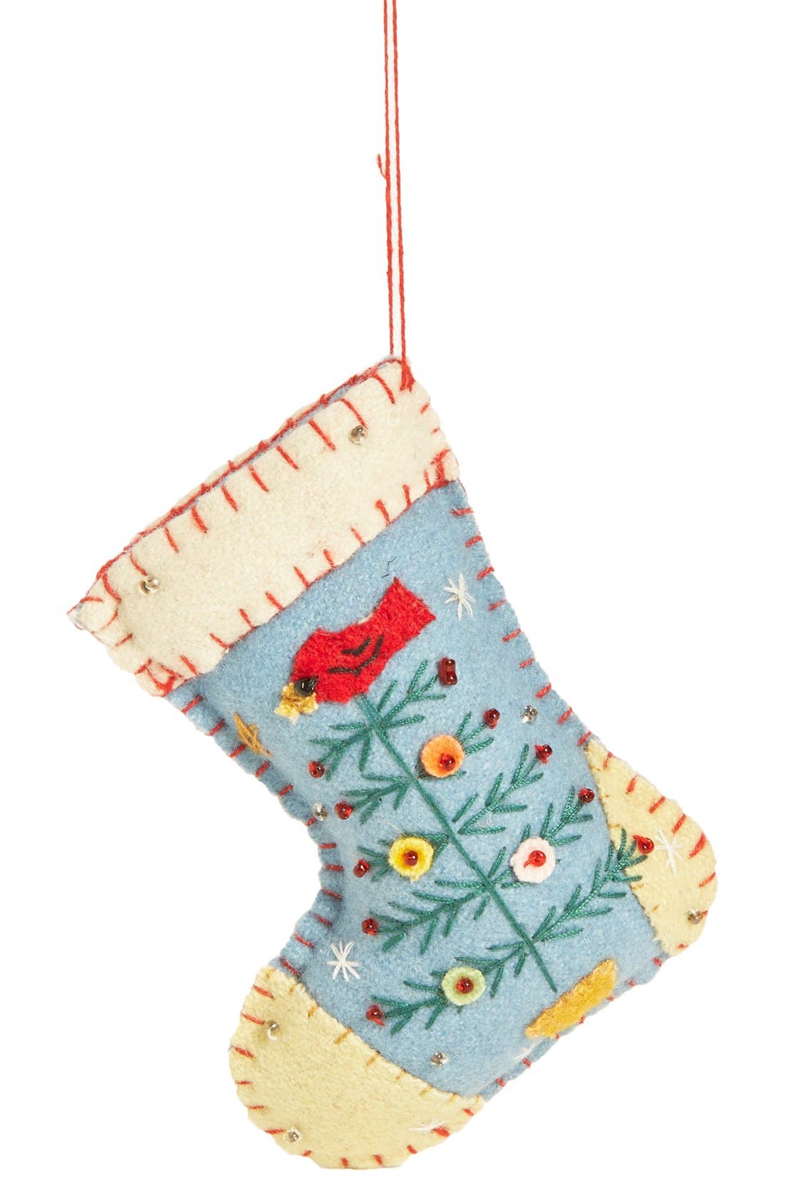 New World Arts Christmas Tree Stocking Ornament Nordstrom