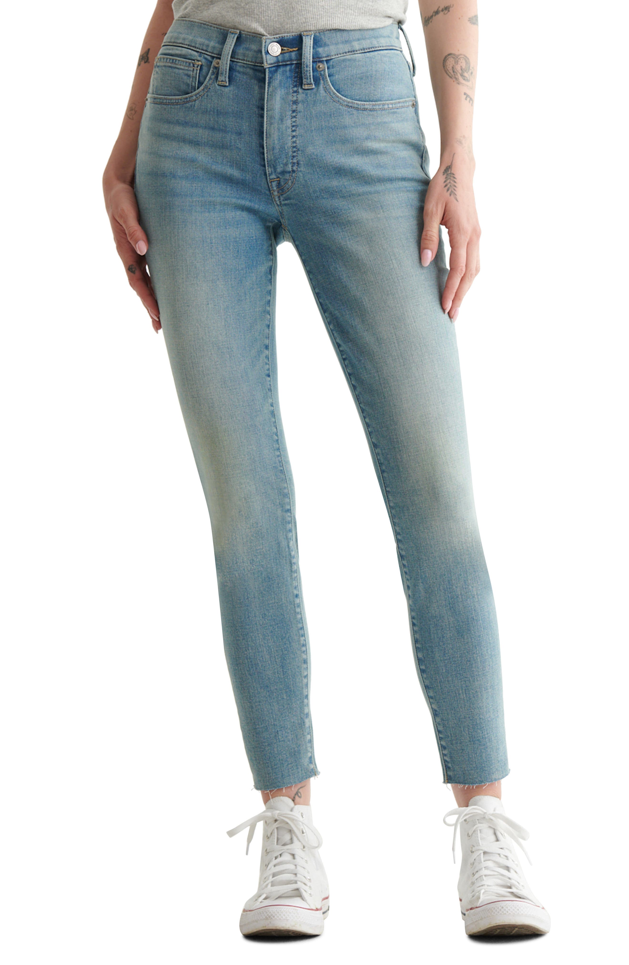 Lucky Brand Bridgette Raw Hem Skinny 