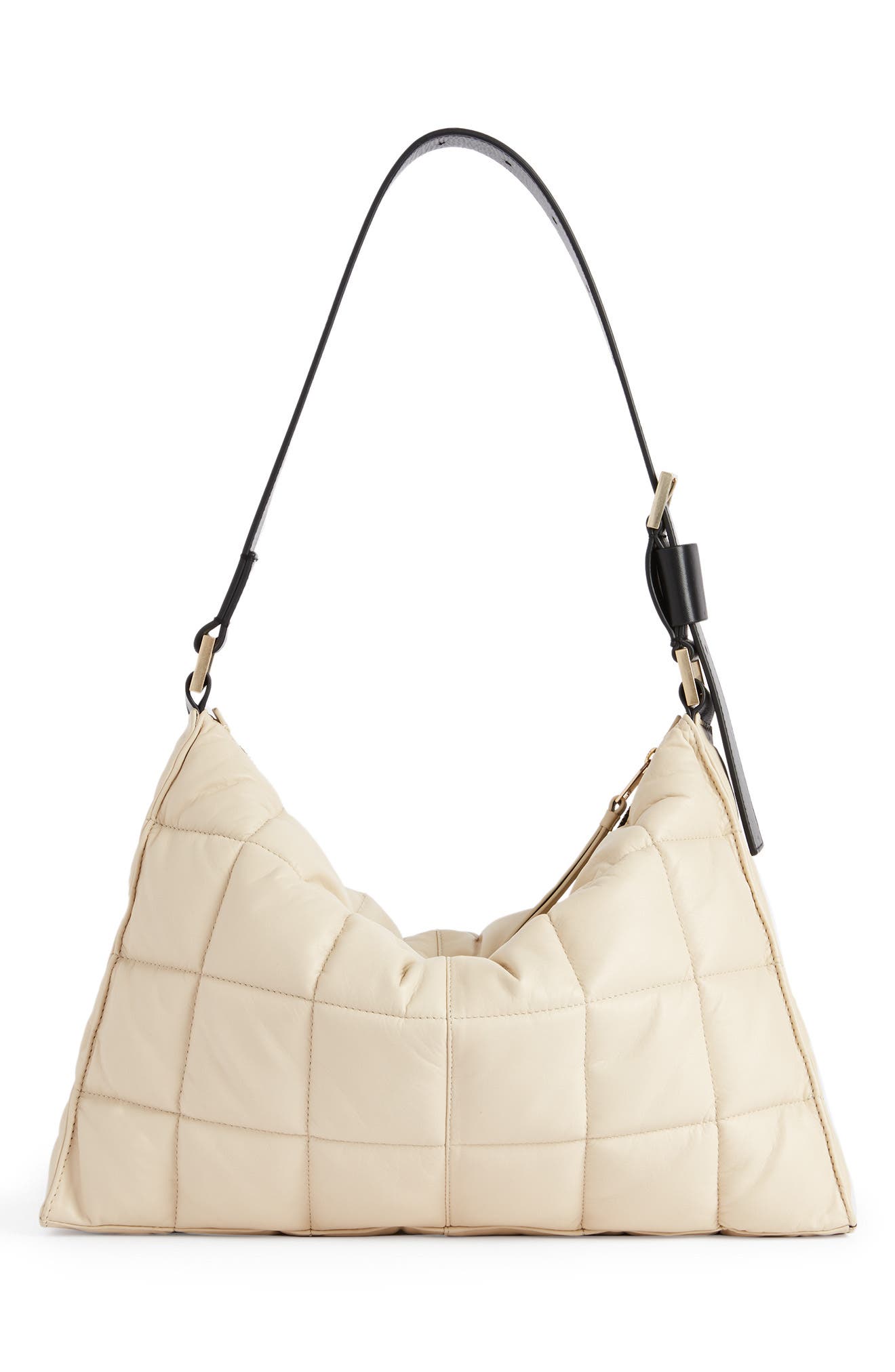 all saints edbury leather shoulder bag