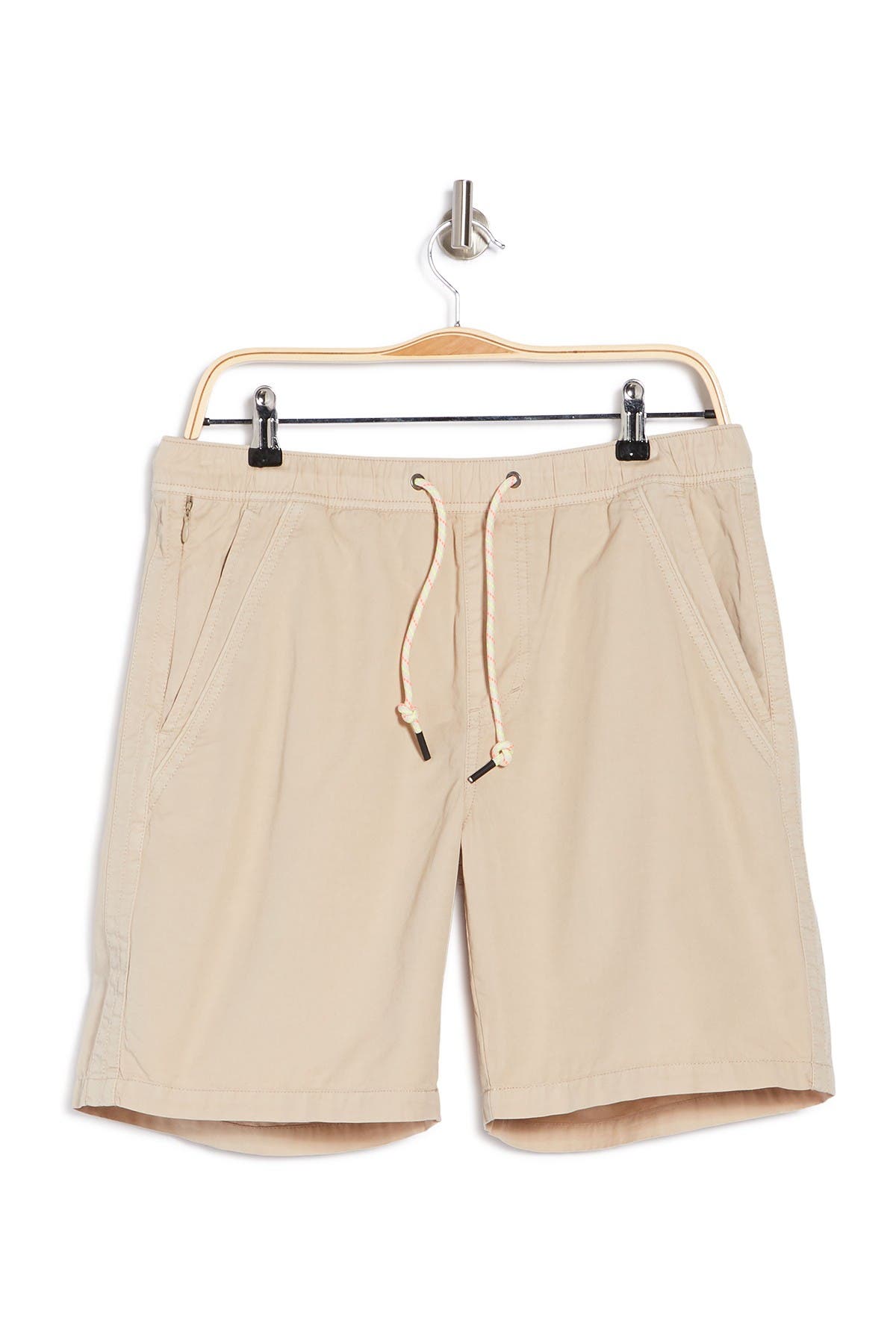 Union Denim Sun-sational Pull-on Woven Shorts In Sand
