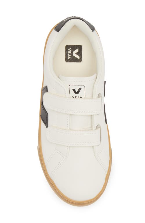 Veja Kids' Esplar Sneaker In Extra-white/ Black/ Natural
