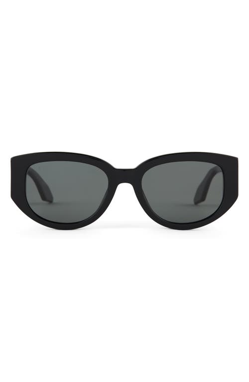 Drew 54mm Polarized Oval Sunglasses in Grey